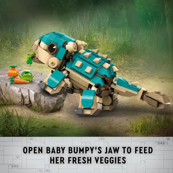 ლეგო LEGO Jurassic World Baby Bumpy: Ankylosaurus, 5 image - TechMall.geლეგო LEGO Jurassic World Baby Bumpy: Ankylosaurus, 5 image - TechMall.ge ,ლეგო LEGO Jurassic World Baby Bumpy: Ankylosaurus, 5 image - TechMall.ge