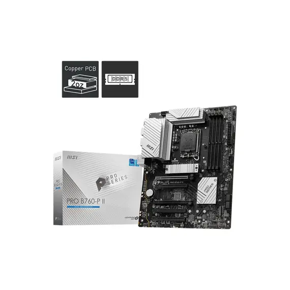 დედა დაფა MSI MB B760 S1700 ATX PRO B760-P II - TechMall.geდედა დაფა MSI MB B760 S1700 ATX PRO B760-P II - TechMall.ge ,დედა დაფა MSI MB B760 S1700 ATX PRO B760-P II - TechMall.ge