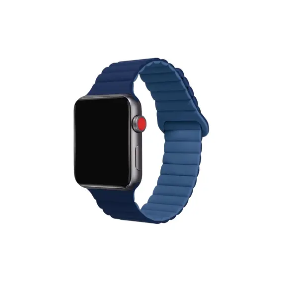 სმარტ საათის სამაჯური Celly Band WBANDMAG For Apple Watch Band 42/44/45mm Blue, 2 image - TechMall.geსმარტ საათის სამაჯური Celly Band WBANDMAG For Apple Watch Band 42/44/45mm Blue, 2 image - TechMall.ge ,სმარტ საათის სამაჯური Celly Band WBANDMAG For Apple Watch Band 42/44/45mm Blue, 2 image - TechMall.ge