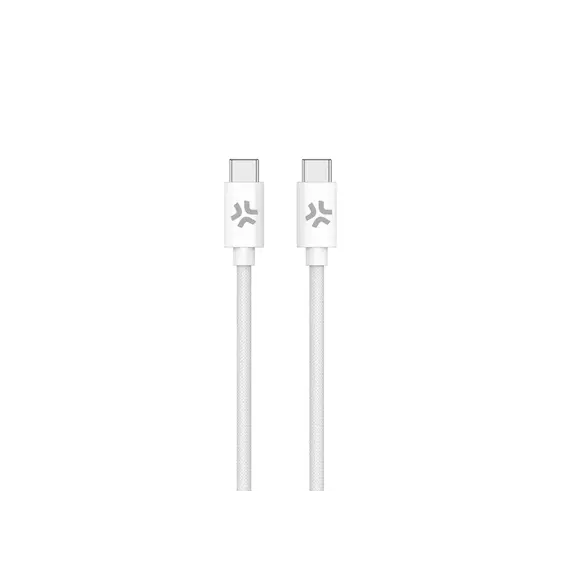 USB კაბელი Celly PD USB Type-C cable to USB Type-C (60 W) 1.5M White, 2 image - TechMall.geUSB კაბელი Celly PD USB Type-C cable to USB Type-C (60 W) 1.5M White, 2 image - TechMall.ge ,USB კაბელი Celly PD USB Type-C cable to USB Type-C (60 W) 1.5M White, 2 image - TechMall.ge