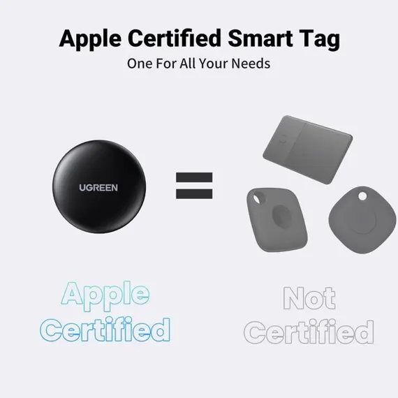 Bluetooth თრექერი UGREEN CM520 (60387), Apple Certified, Smart Bluetooth Finder, Black, 2 image - TechMall.geBluetooth თრექერი UGREEN CM520 (60387), Apple Certified, Smart Bluetooth Finder, Black, 2 image - TechMall.ge ,Bluetooth თრექერი UGREEN CM520 (60387), Apple Certified, Smart Bluetooth Finder, Black, 2 image - TechMall.ge