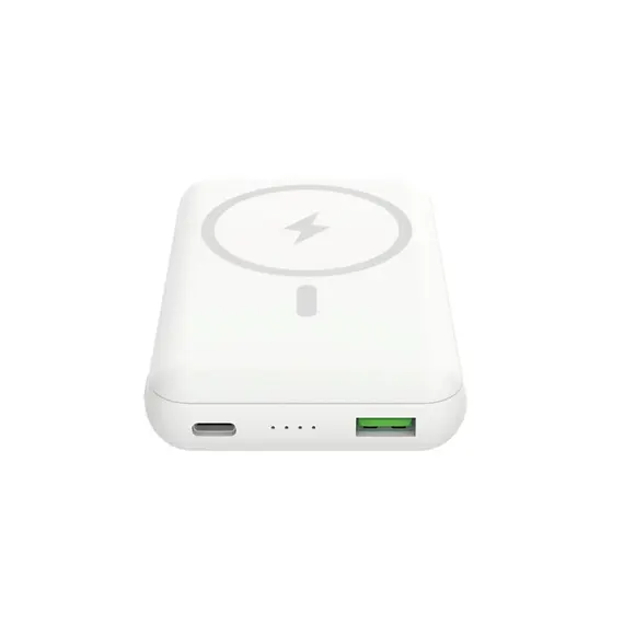 პორტატული დამტენი Celly MAG 15W Magsafe Power Bank (10000mAh) White, 3 image - TechMall.geპორტატული დამტენი Celly MAG 15W Magsafe Power Bank (10000mAh) White, 3 image - TechMall.ge ,პორტატული დამტენი Celly MAG 15W Magsafe Power Bank (10000mAh) White, 3 image - TechMall.ge