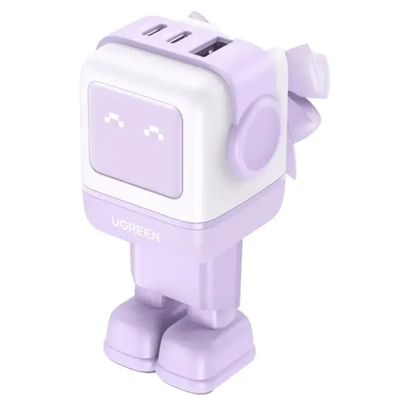 მობილურის დამტენი UGREEN CD361 (35291) Nexode Uno RobotGaN, 65W, USB, USB Type-C, Purple - TechMall.geმობილურის დამტენი UGREEN CD361 (35291) Nexode Uno RobotGaN, 65W, USB, USB Type-C, Purple - TechMall.ge ,მობილურის დამტენი UGREEN CD361 (35291) Nexode Uno RobotGaN, 65W, USB, USB Type-C, Purple - TechMall.ge