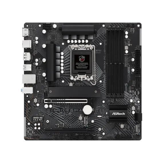 დედა დაფა ASROCK MB B760 S1700 MATX B760M PG LIGHTNING, 2 image - TechMall.geდედა დაფა ASROCK MB B760 S1700 MATX B760M PG LIGHTNING, 2 image - TechMall.ge ,დედა დაფა ASROCK MB B760 S1700 MATX B760M PG LIGHTNING, 2 image - TechMall.ge