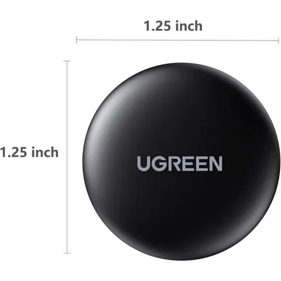 Bluetooth თრექერი UGREEN CM520 (60387), Apple Certified, Smart Bluetooth Finder, Black, 9 image - TechMall.geBluetooth თრექერი UGREEN CM520 (60387), Apple Certified, Smart Bluetooth Finder, Black, 9 image - TechMall.ge ,Bluetooth თრექერი UGREEN CM520 (60387), Apple Certified, Smart Bluetooth Finder, Black, 9 image - TechMall.ge