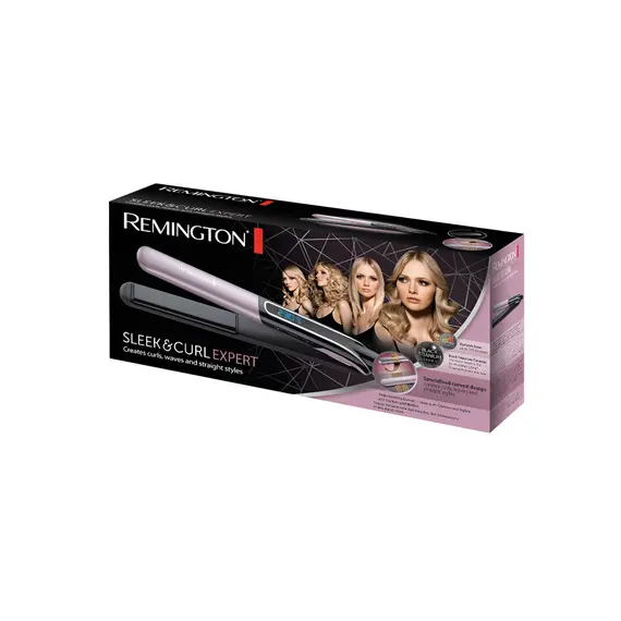 თმის გასასწორებელი Remington S6700 E51 Sleek & Curl Expert, 2 image - TechMall.geთმის გასასწორებელი Remington S6700 E51 Sleek & Curl Expert, 2 image - TechMall.ge ,თმის გასასწორებელი Remington S6700 E51 Sleek & Curl Expert, 2 image - TechMall.ge