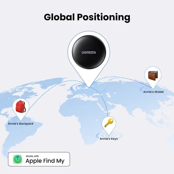 Bluetooth თრექერი UGREEN CM520 (60387), Apple Certified, Smart Bluetooth Finder, Black, 8 image - TechMall.geBluetooth თრექერი UGREEN CM520 (60387), Apple Certified, Smart Bluetooth Finder, Black, 8 image - TechMall.ge ,Bluetooth თრექერი UGREEN CM520 (60387), Apple Certified, Smart Bluetooth Finder, Black, 8 image - TechMall.ge