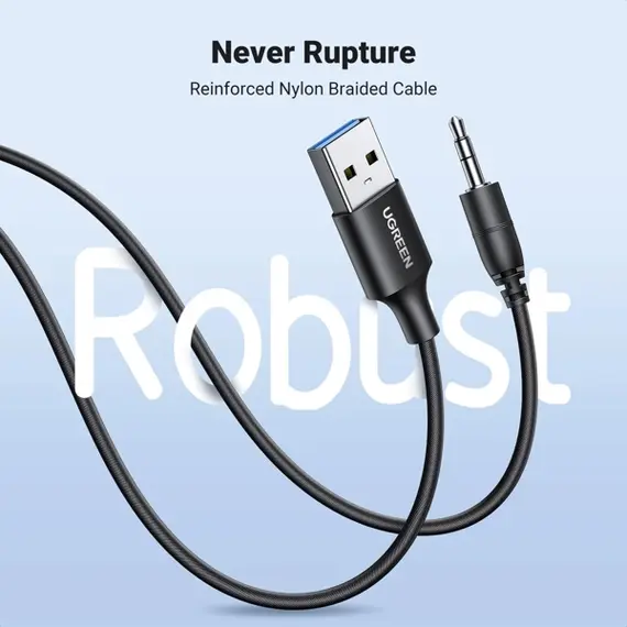 Bluetooth მიმღები UGREEN CM723(35002), Bluetooth 5.4 Aux Car Adapter, Black, 3 image - TechMall.geBluetooth მიმღები UGREEN CM723(35002), Bluetooth 5.4 Aux Car Adapter, Black, 3 image - TechMall.ge ,Bluetooth მიმღები UGREEN CM723(35002), Bluetooth 5.4 Aux Car Adapter, Black, 3 image - TechMall.ge