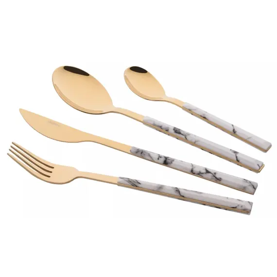 დანა ჩანგლის ნაკრები Ardesto AR1916MWS Gemini Marmo, 16pcs, Cutlery Set, Golden/White - TechMall.geდანა ჩანგლის ნაკრები Ardesto AR1916MWS Gemini Marmo, 16pcs, Cutlery Set, Golden/White - TechMall.ge ,დანა ჩანგლის ნაკრები Ardesto AR1916MWS Gemini Marmo, 16pcs, Cutlery Set, Golden/White - TechMall.ge