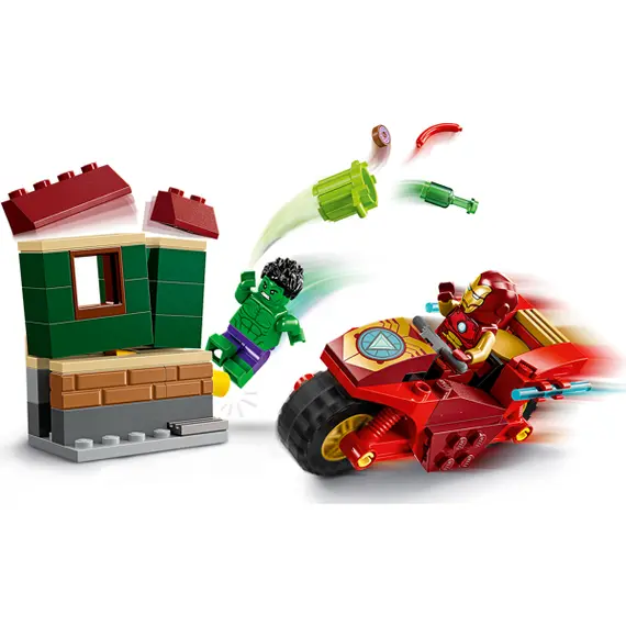 ლეგო LEGO Marvel Iron Man with Bike and The Hulk, 5 image - TechMall.geლეგო LEGO Marvel Iron Man with Bike and The Hulk, 5 image - TechMall.ge ,ლეგო LEGO Marvel Iron Man with Bike and The Hulk, 5 image - TechMall.ge