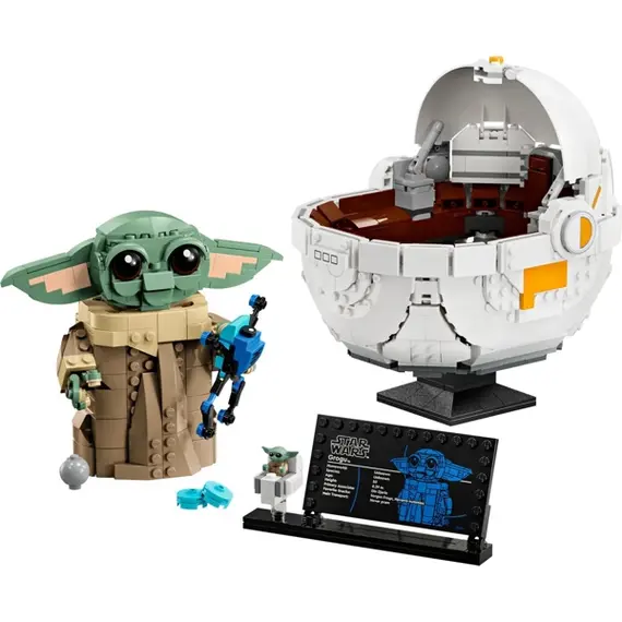 ლეგო LEGO Constructor Star Wars Grogu with Hover Pram, 2 image - TechMall.geლეგო LEGO Constructor Star Wars Grogu with Hover Pram, 2 image - TechMall.ge ,ლეგო LEGO Constructor Star Wars Grogu with Hover Pram, 2 image - TechMall.ge