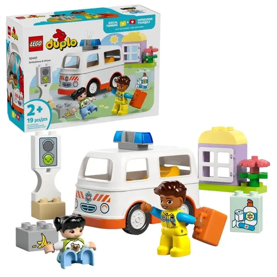 ლეგო LEGO Constructor DUPLO Classic Ambulance with Driver - TechMall.geლეგო LEGO Constructor DUPLO Classic Ambulance with Driver - TechMall.ge ,ლეგო LEGO Constructor DUPLO Classic Ambulance with Driver - TechMall.ge