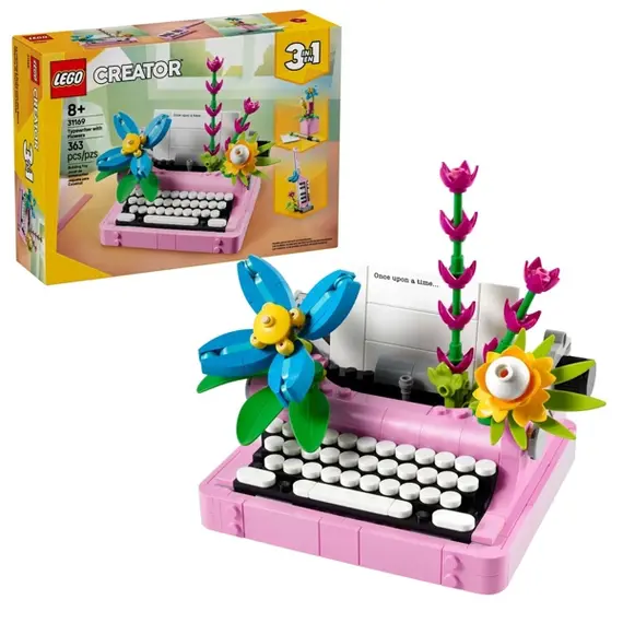 ლეგო LEGO Constructor Creator Typewriter with Flowers - TechMall.geლეგო LEGO Constructor Creator Typewriter with Flowers - TechMall.ge ,ლეგო LEGO Constructor Creator Typewriter with Flowers - TechMall.ge