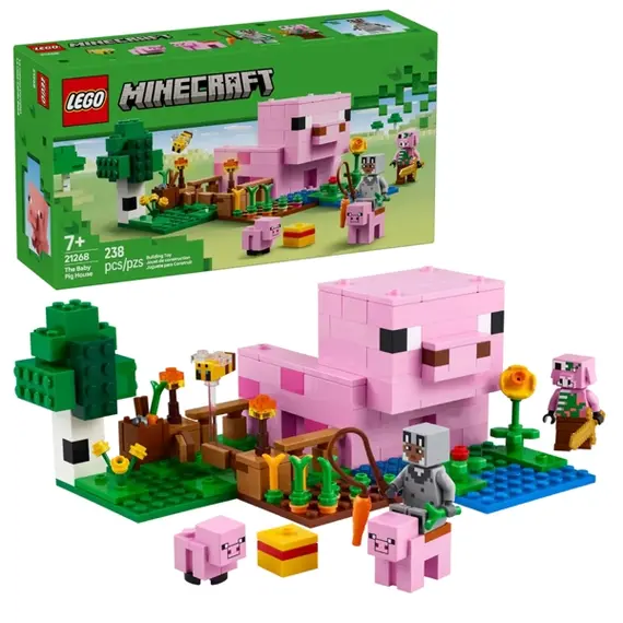 ლეგო LEGO Constructor Minecraft The Baby Pig House - TechMall.geლეგო LEGO Constructor Minecraft The Baby Pig House - TechMall.ge ,ლეგო LEGO Constructor Minecraft The Baby Pig House - TechMall.ge