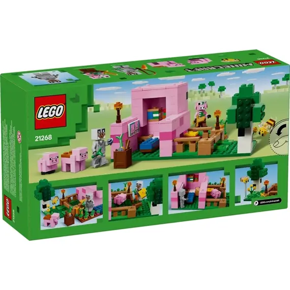 ლეგო LEGO Constructor Minecraft The Baby Pig House, 4 image - TechMall.geლეგო LEGO Constructor Minecraft The Baby Pig House, 4 image - TechMall.ge ,ლეგო LEGO Constructor Minecraft The Baby Pig House, 4 image - TechMall.ge