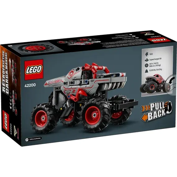 ლეგო LEGO Constructor Technic Monster Jam ThunderROARus Pull-Back, 5 image - TechMall.geლეგო LEGO Constructor Technic Monster Jam ThunderROARus Pull-Back, 5 image - TechMall.ge ,ლეგო LEGO Constructor Technic Monster Jam ThunderROARus Pull-Back, 5 image - TechMall.ge