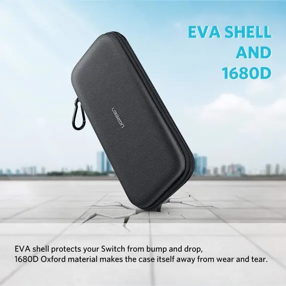 ქეისი UGREEN LP174 (50974), Portable Case for Nintendo Switch, Black, 6 image - TechMall.geქეისი UGREEN LP174 (50974), Portable Case for Nintendo Switch, Black, 6 image - TechMall.ge ,ქეისი UGREEN LP174 (50974), Portable Case for Nintendo Switch, Black, 6 image - TechMall.ge