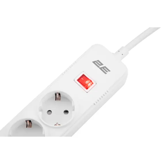 დენის გამანაწილებელი 2Е 2E-SP515M2USBWH, 5 Socket, 3xUSB-A, 2m, Power Strip With Surge Protector, White, 3 image - TechMall.geდენის გამანაწილებელი 2Е 2E-SP515M2USBWH, 5 Socket, 3xUSB-A, 2m, Power Strip With Surge Protector, White, 3 image - TechMall.ge ,დენის გამანაწილებელი 2Е 2E-SP515M2USBWH, 5 Socket, 3xUSB-A, 2m, Power Strip With Surge Protector, White, 3 image - TechMall.ge