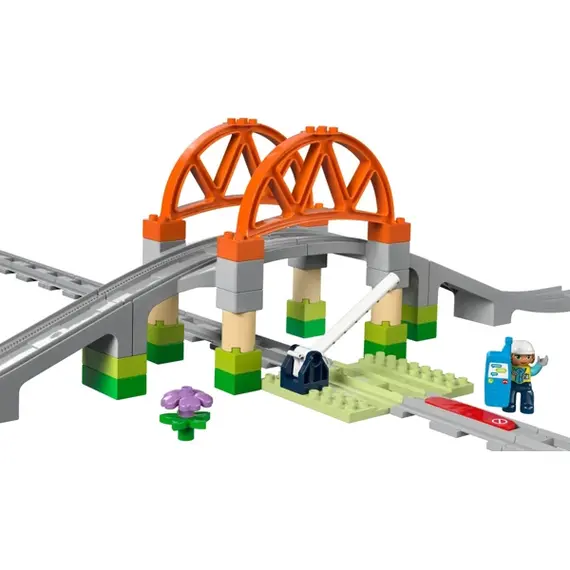 ლეგო LEGO Constructor DUPLO Town Train Bridge and Tracks Expansion Set, 3 image - TechMall.geლეგო LEGO Constructor DUPLO Town Train Bridge and Tracks Expansion Set, 3 image - TechMall.ge ,ლეგო LEGO Constructor DUPLO Town Train Bridge and Tracks Expansion Set, 3 image - TechMall.ge
