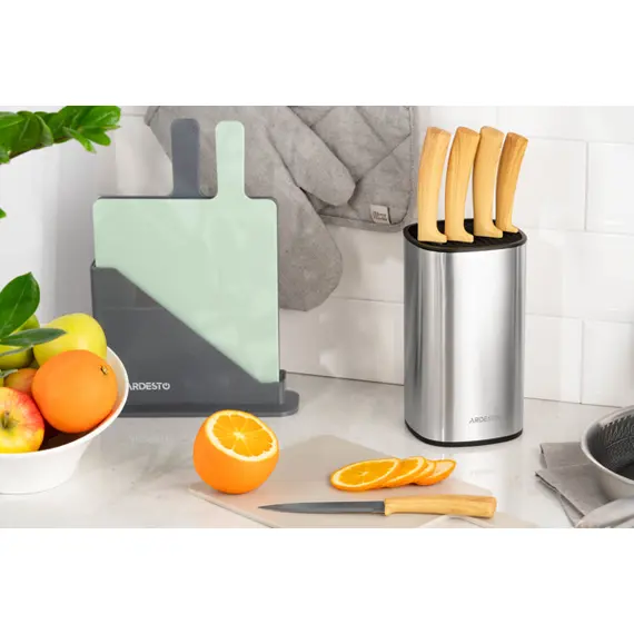 დანების ნაკრები Ardesto AR2105WD Midori, 5pcs, Knifes Set, Silver/Wood, 2 image - TechMall.geდანების ნაკრები Ardesto AR2105WD Midori, 5pcs, Knifes Set, Silver/Wood, 2 image - TechMall.ge ,დანების ნაკრები Ardesto AR2105WD Midori, 5pcs, Knifes Set, Silver/Wood, 2 image - TechMall.ge