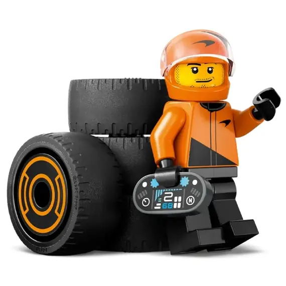 ლეგო LEGO Constructor City F1 Driver with McLaren Race Car, 2 image - TechMall.geლეგო LEGO Constructor City F1 Driver with McLaren Race Car, 2 image - TechMall.ge ,ლეგო LEGO Constructor City F1 Driver with McLaren Race Car, 2 image - TechMall.ge
