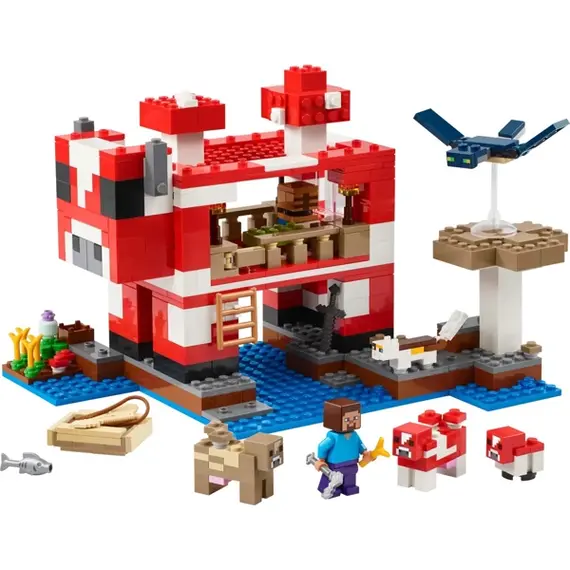 ლეგო LEGO Constructor Minecraft The Mooshroom House, 2 image - TechMall.geლეგო LEGO Constructor Minecraft The Mooshroom House, 2 image - TechMall.ge ,ლეგო LEGO Constructor Minecraft The Mooshroom House, 2 image - TechMall.ge