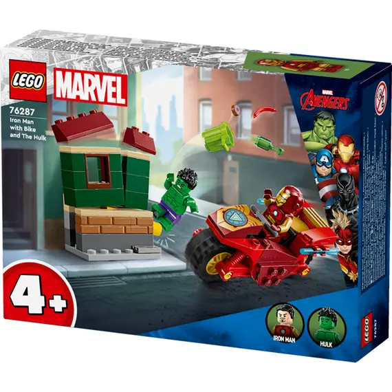 ლეგო LEGO Marvel Iron Man with Bike and The Hulk, 7 image - TechMall.geლეგო LEGO Marvel Iron Man with Bike and The Hulk, 7 image - TechMall.ge ,ლეგო LEGO Marvel Iron Man with Bike and The Hulk, 7 image - TechMall.ge