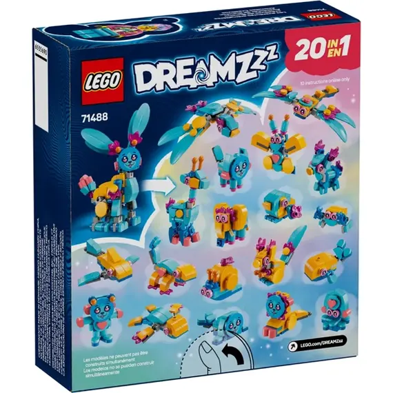 ლეგო LEGO Constructor DREAMZzz Bunchu's Creative Animal Adventures, 2 image - TechMall.geლეგო LEGO Constructor DREAMZzz Bunchu's Creative Animal Adventures, 2 image - TechMall.ge ,ლეგო LEGO Constructor DREAMZzz Bunchu's Creative Animal Adventures, 2 image - TechMall.ge