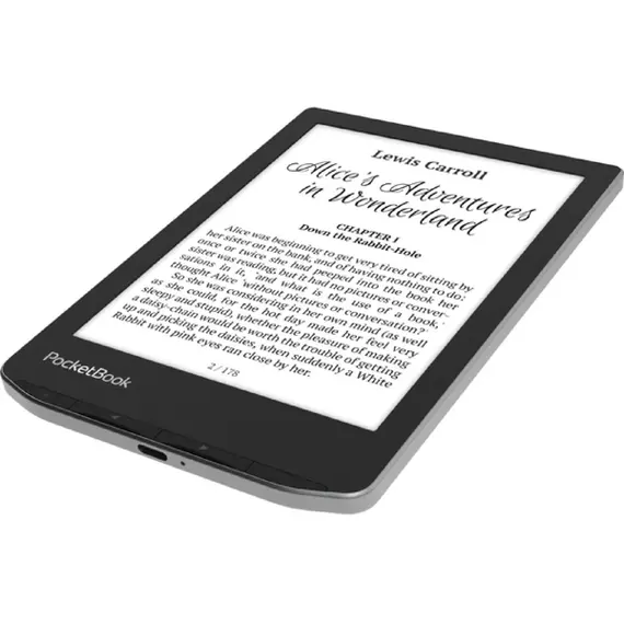 ელექტრონული წიგნი PocketBook PB629-M-CIS 629 Verse, 6", 8GB, 512MB, Wi-Fi, E-Book Reader, Mist Grey, 3 image - TechMall.geელექტრონული წიგნი PocketBook PB629-M-CIS 629 Verse, 6", 8GB, 512MB, Wi-Fi, E-Book Reader, Mist Grey, 3 image - TechMall.ge ,ელექტრონული წიგნი PocketBook PB629-M-CIS 629 Verse, 6", 8GB, 512MB, Wi-Fi, E-Book Reader, Mist Grey, 3 image - TechMall.ge