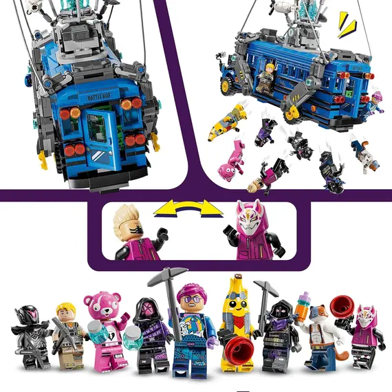 ლეგო LEGO Constructor Fortnite Battle Bus, 3 image - TechMall.geლეგო LEGO Constructor Fortnite Battle Bus, 3 image - TechMall.ge ,ლეგო LEGO Constructor Fortnite Battle Bus, 3 image - TechMall.ge