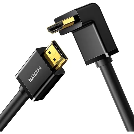 HDMI კაბელი UGREEN HD103 (10172), 4K HDMI Cable Male to Male, 90 Degree, 1m, Black - TechMall.geHDMI კაბელი UGREEN HD103 (10172), 4K HDMI Cable Male to Male, 90 Degree, 1m, Black - TechMall.ge ,HDMI კაბელი UGREEN HD103 (10172), 4K HDMI Cable Male to Male, 90 Degree, 1m, Black - TechMall.ge