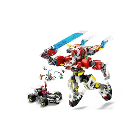 ლეგო LEGO Constructor DREAMZzz Cooper's Tiger Mech & Zero's Hot Rod Car, 4 image - TechMall.geლეგო LEGO Constructor DREAMZzz Cooper's Tiger Mech & Zero's Hot Rod Car, 4 image - TechMall.ge ,ლეგო LEGO Constructor DREAMZzz Cooper's Tiger Mech & Zero's Hot Rod Car, 4 image - TechMall.ge