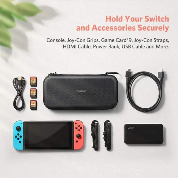 ქეისი UGREEN LP174 (50974), Portable Case for Nintendo Switch, Black, 3 image - TechMall.geქეისი UGREEN LP174 (50974), Portable Case for Nintendo Switch, Black, 3 image - TechMall.ge ,ქეისი UGREEN LP174 (50974), Portable Case for Nintendo Switch, Black, 3 image - TechMall.ge