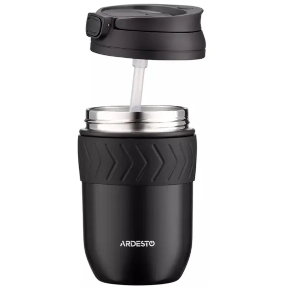 თერმოსი Ardesto AR2640BT Cosy, 400ml, Thermos, Black, 3 image - TechMall.geთერმოსი Ardesto AR2640BT Cosy, 400ml, Thermos, Black, 3 image - TechMall.ge ,თერმოსი Ardesto AR2640BT Cosy, 400ml, Thermos, Black, 3 image - TechMall.ge