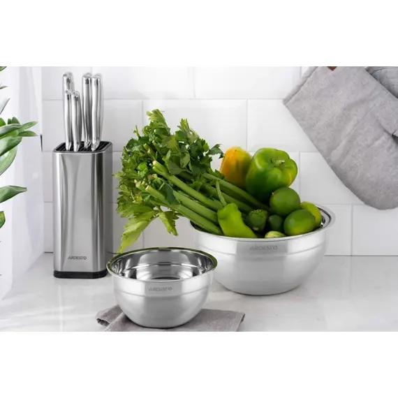 თასი Ardesto AR1626SS Gemini, 26cm, 4L, Bowl, Stainless Steel, 3 image - TechMall.geთასი Ardesto AR1626SS Gemini, 26cm, 4L, Bowl, Stainless Steel, 3 image - TechMall.ge ,თასი Ardesto AR1626SS Gemini, 26cm, 4L, Bowl, Stainless Steel, 3 image - TechMall.ge