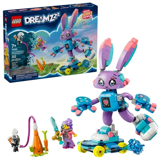 ლეგო LEGO Constructor DREAMZzz Izzie and Bunchurro the Gaming Bunny - TechMall.geლეგო LEGO Constructor DREAMZzz Izzie and Bunchurro the Gaming Bunny - TechMall.ge ,ლეგო LEGO Constructor DREAMZzz Izzie and Bunchurro the Gaming Bunny - TechMall.ge