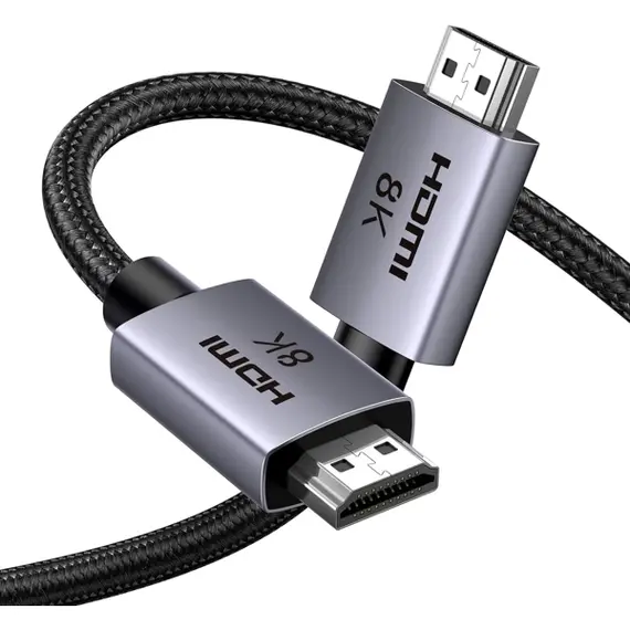 HDMI კაბელი UGREEN HD171 (25910), 8K HDMI To HDMI, 2M, Grey - TechMall.geHDMI კაბელი UGREEN HD171 (25910), 8K HDMI To HDMI, 2M, Grey - TechMall.ge ,HDMI კაბელი UGREEN HD171 (25910), 8K HDMI To HDMI, 2M, Grey - TechMall.ge