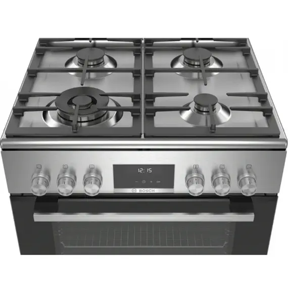გაზქურა Bosch HXS59AI51Q, 4Gas, Oven, Stainless Steel, 2 image - TechMall.geგაზქურა Bosch HXS59AI51Q, 4Gas, Oven, Stainless Steel, 2 image - TechMall.ge ,გაზქურა Bosch HXS59AI51Q, 4Gas, Oven, Stainless Steel, 2 image - TechMall.ge