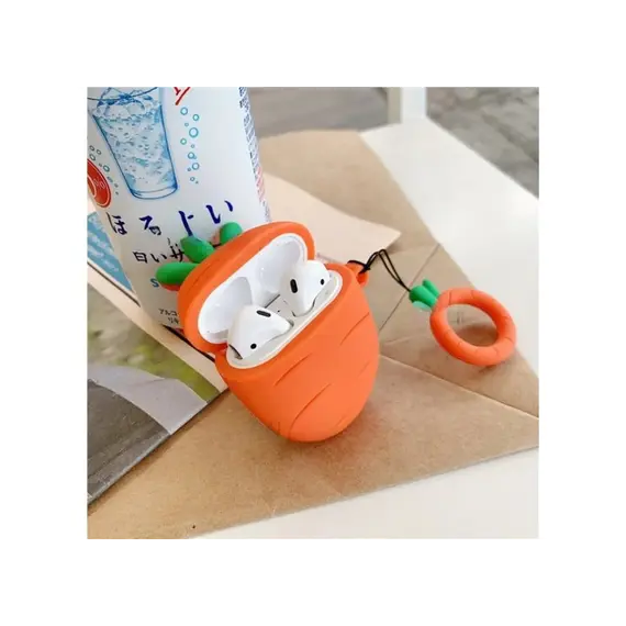 ყურსასმენის ქეისი Silicone Case for AirPods 2nd gen - Carrot, 2 image - TechMall.geყურსასმენის ქეისი Silicone Case for AirPods 2nd gen - Carrot, 2 image - TechMall.ge ,ყურსასმენის ქეისი Silicone Case for AirPods 2nd gen - Carrot, 2 image - TechMall.ge