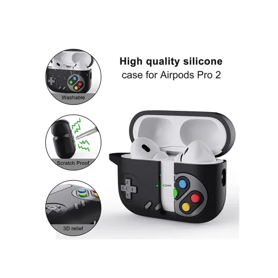 ყურსასმენის ქეისი Silicone Case for AirPods Pro (Gen 2) (USB-C) / AirPods Pro 2 - Grey, 3 image - TechMall.geყურსასმენის ქეისი Silicone Case for AirPods Pro (Gen 2) (USB-C) / AirPods Pro 2 - Grey, 3 image - TechMall.ge ,ყურსასმენის ქეისი Silicone Case for AirPods Pro (Gen 2) (USB-C) / AirPods Pro 2 - Grey, 3 image - TechMall.ge