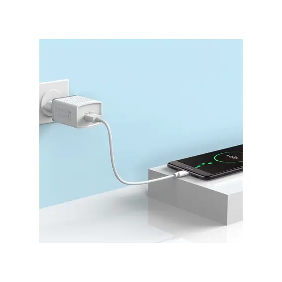 ადაპტერი Hoco C42A Vast power QC3.0 USB single port charger white, 2 image - TechMall.geადაპტერი Hoco C42A Vast power QC3.0 USB single port charger white, 2 image - TechMall.ge ,ადაპტერი Hoco C42A Vast power QC3.0 USB single port charger white, 2 image - TechMall.ge