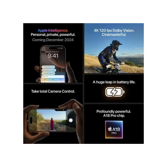 მობილური ტელეფონი APPLE iPhone 16 Pro Max 256GB Natural Titanium, 9 image - TechMall.geმობილური ტელეფონი APPLE iPhone 16 Pro Max 256GB Natural Titanium, 9 image - TechMall.ge ,მობილური ტელეფონი APPLE iPhone 16 Pro Max 256GB Natural Titanium, 9 image - TechMall.ge