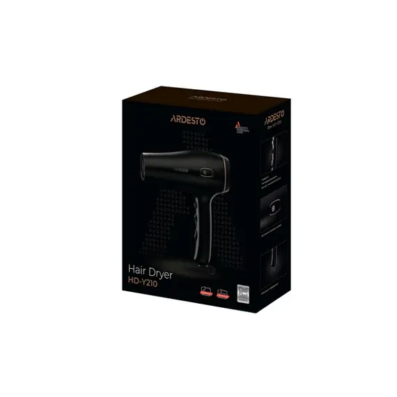 თმის საშრობი ARDESTO HD-Y210, 4 image - TechMall.geთმის საშრობი ARDESTO HD-Y210, 4 image - TechMall.ge ,თმის საშრობი ARDESTO HD-Y210, 4 image - TechMall.ge
