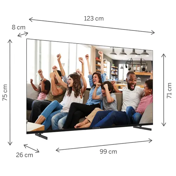 ტელევიზორი Thomson 55UG4S14 LED, 55", 4K UHD, Smart TV, HDMI, USB, LAN, WIFI, BT, Black, 7 image - TechMall.geტელევიზორი Thomson 55UG4S14 LED, 55", 4K UHD, Smart TV, HDMI, USB, LAN, WIFI, BT, Black, 7 image - TechMall.ge ,ტელევიზორი Thomson 55UG4S14 LED, 55", 4K UHD, Smart TV, HDMI, USB, LAN, WIFI, BT, Black, 7 image - TechMall.ge