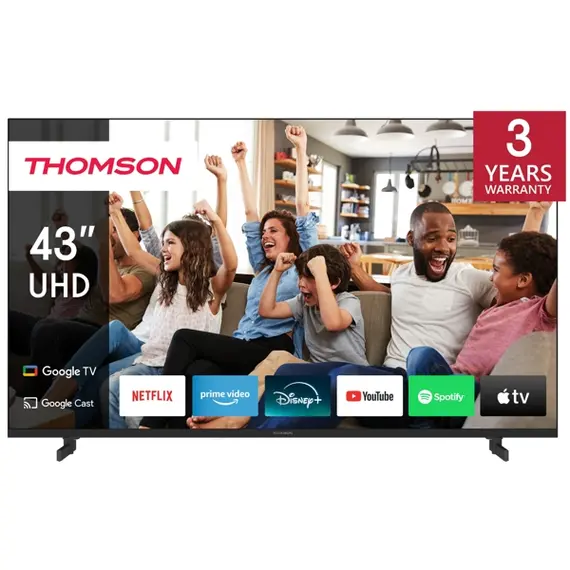ტელევიზორი Thomson 43UG4S14 LED, 43", 4K UHD, Smart TV, HDMI, USB, LAN, WIFI, BT, Black - TechMall.geტელევიზორი Thomson 43UG4S14 LED, 43", 4K UHD, Smart TV, HDMI, USB, LAN, WIFI, BT, Black - TechMall.ge ,ტელევიზორი Thomson 43UG4S14 LED, 43", 4K UHD, Smart TV, HDMI, USB, LAN, WIFI, BT, Black - TechMall.ge