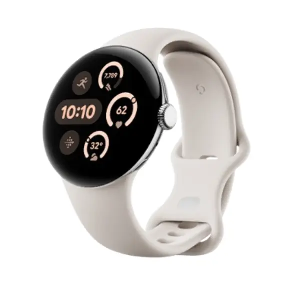 სმარტ საათი Google Pixel Watch 3 45mm Wi-Fi Polished Silver Aluminum Case with Porcelain Active Band - TechMall.geსმარტ საათი Google Pixel Watch 3 45mm Wi-Fi Polished Silver Aluminum Case with Porcelain Active Band - TechMall.ge ,სმარტ საათი Google Pixel Watch 3 45mm Wi-Fi Polished Silver Aluminum Case with Porcelain Active Band - TechMall.ge