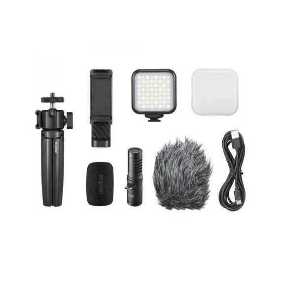 მობილურის სამაგრი Godox Vlog Kit VK2-UC, 2 image - TechMall.geმობილურის სამაგრი Godox Vlog Kit VK2-UC, 2 image - TechMall.ge ,მობილურის სამაგრი Godox Vlog Kit VK2-UC, 2 image - TechMall.ge