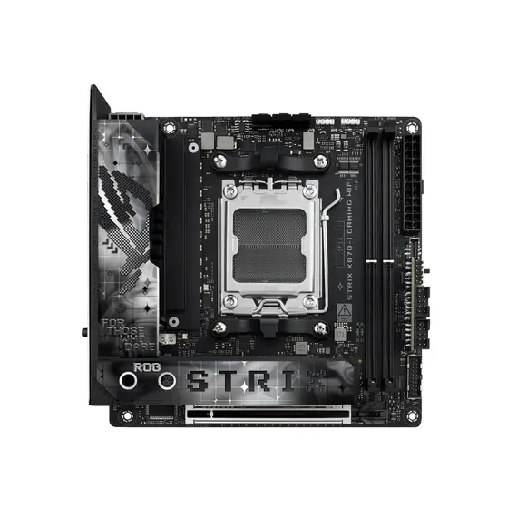 დედა დაფა Asus 90MB1IW0-M0EAY0 ROG STRIX X870-I GAMING WIFI, AM5, DDR5, 96GB - TechMall.geდედა დაფა Asus 90MB1IW0-M0EAY0 ROG STRIX X870-I GAMING WIFI, AM5, DDR5, 96GB - TechMall.ge ,დედა დაფა Asus 90MB1IW0-M0EAY0 ROG STRIX X870-I GAMING WIFI, AM5, DDR5, 96GB - TechMall.ge