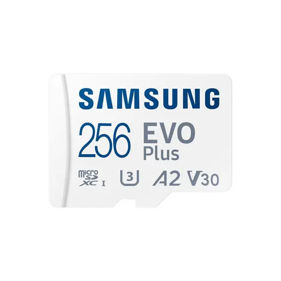 მეხსიერების ბარათი Samsung EVO Plus A2 V30 MicroSDXC UHS-I 256GB MB-MC256SA - TechMall.geმეხსიერების ბარათი Samsung EVO Plus A2 V30 MicroSDXC UHS-I 256GB MB-MC256SA - TechMall.ge ,მეხსიერების ბარათი Samsung EVO Plus A2 V30 MicroSDXC UHS-I 256GB MB-MC256SA - TechMall.ge