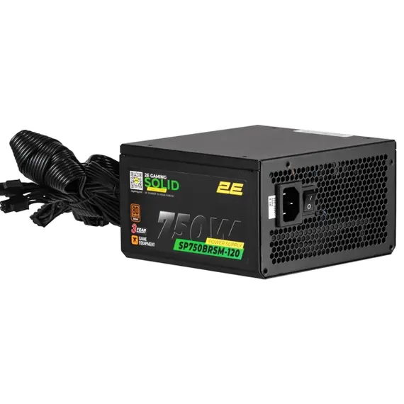კვების ბლოკი 2E 2E-SP750BRSM-120 Solid, 750W, 80 Plus, Power Supply, Black - TechMall.geკვების ბლოკი 2E 2E-SP750BRSM-120 Solid, 750W, 80 Plus, Power Supply, Black - TechMall.ge ,კვების ბლოკი 2E 2E-SP750BRSM-120 Solid, 750W, 80 Plus, Power Supply, Black - TechMall.ge